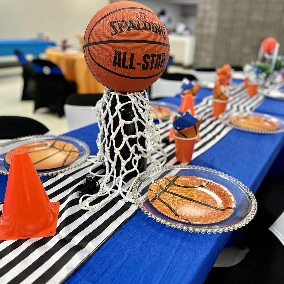 All-Star Tablescape — baby shower by The Party Box & Co.